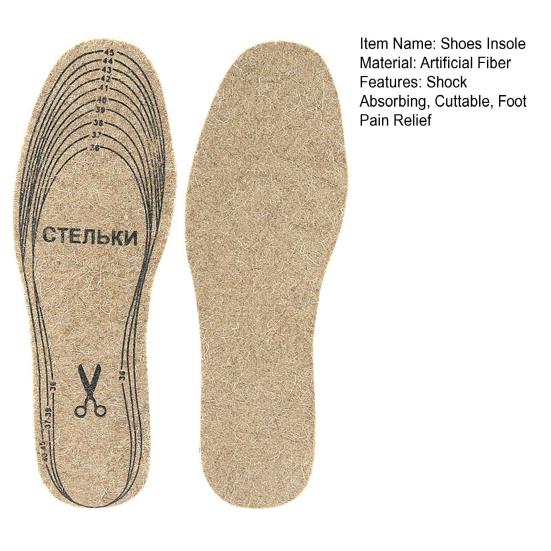 1/2/3/5 пар стелек из войлока для обуви, для облегчения боли в ногах, мягкие, толстые, теплые, зимние, внутренние стельки, амортизирующие, вырезаемые, вкладыши для ботинок, подушечки
