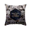 Geometric Sofa Pillow Cover Peach Skin Creative Home Office Cushion Cover Car Cushion