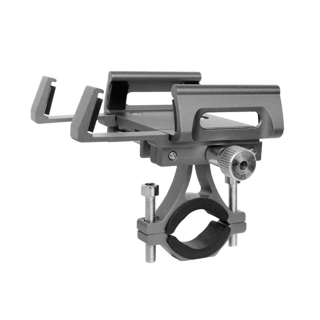 Bicycles Phone Holder Bracket Motorcycle Phone Mount Adjustable Handlebar Cell Phone Clamp Scooter Mobile Phone Clip