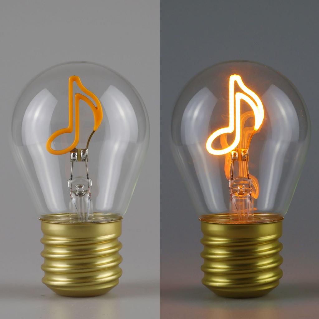Cute Cartoon LED Bulb Night Light, Rechargeable, Colorful Decorative Portable Lamp