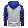 Men's Raglan Sleeve Zipper Hoodies Loose Sportwear Sweatshirts Hoodies Men's Jackets
