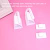 ABS Baby Fingertip Hand Protector Self-adhesive Cupboard Closet Children Safety Door Stopper Stop Clip Hinge Guard