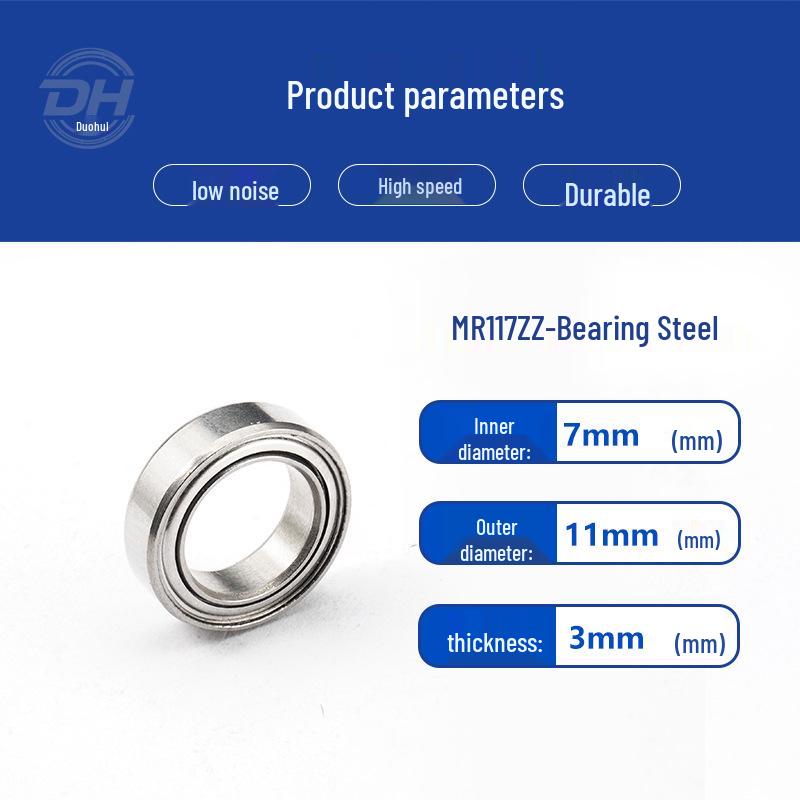 Rust-Proof Stainless Steel Miniature Pulley with Deep Groove Ball Bearing - Anti-Corrosion Gyroscope Ornament Accessory