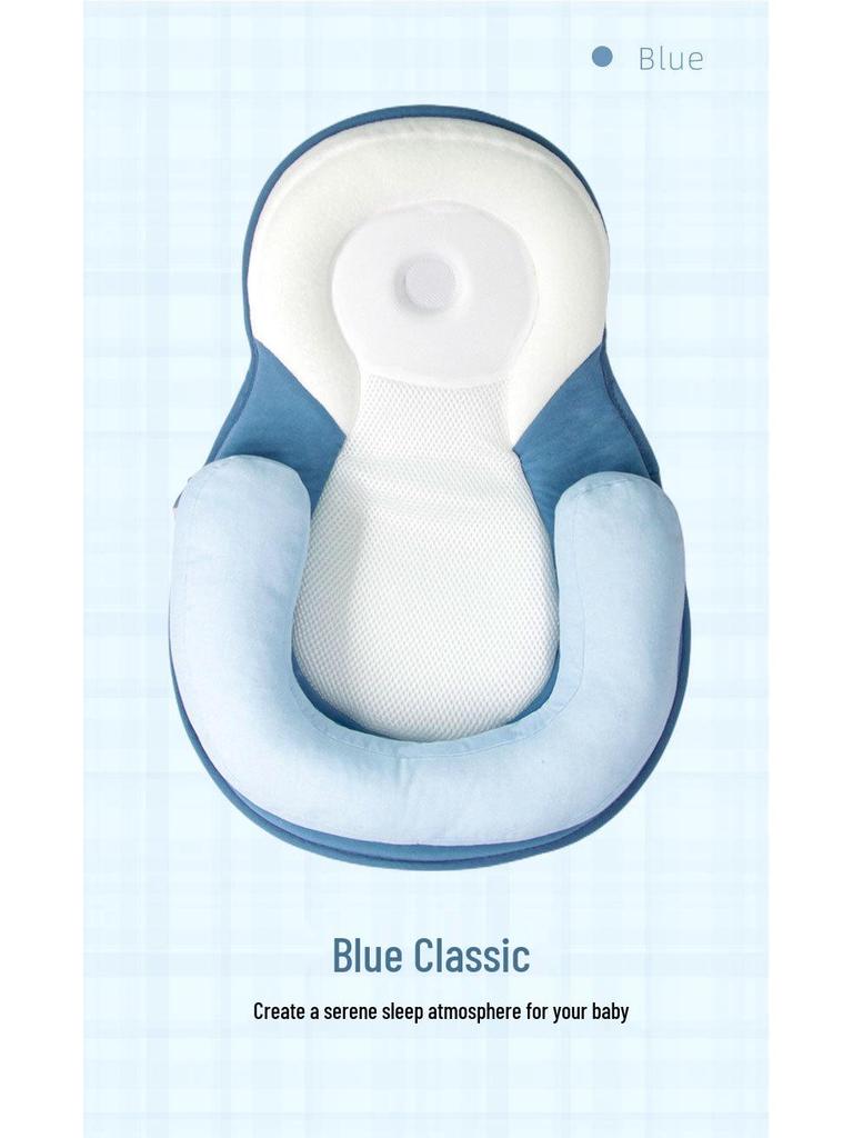 Сертифицированная подушка для формирования головы без плоского затылка и матрас против перекатывания для новорожденных