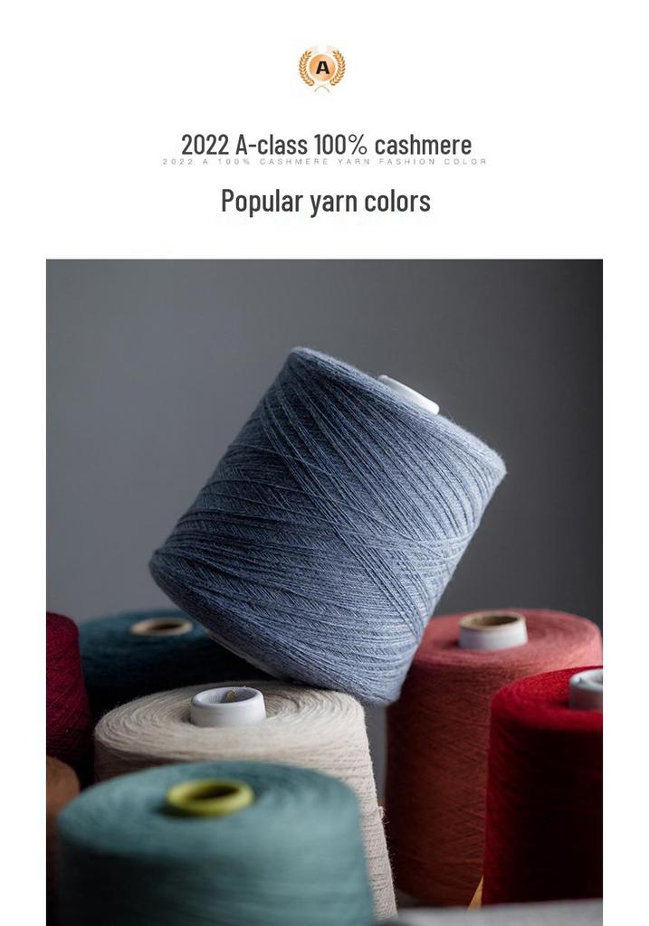Women's 100% Pure Cashmere Hat: Warm, Double-Layered, New Color Yarn for Autumn and Winter.