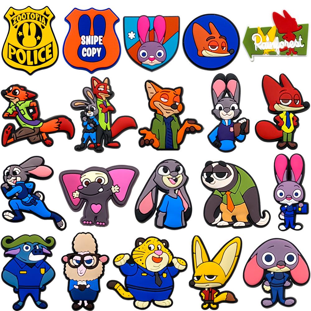 Cartoon Anime Shoe Decoration Buckle Set for Clogs – DIY Accessories