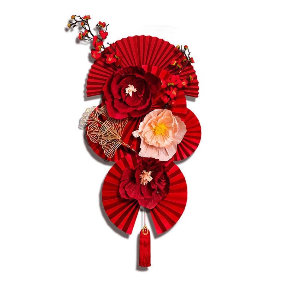 2025 Китайский Новый год Цветочный фон DIY Поделки Фон Праздника Весны Домашний декор