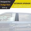 Декоративная накладка на стойку B, панель оконной стойки для Dodge RAM 2018-2025, стайлинг автомобиля, наружные аксессуары, алюминиевый сплав