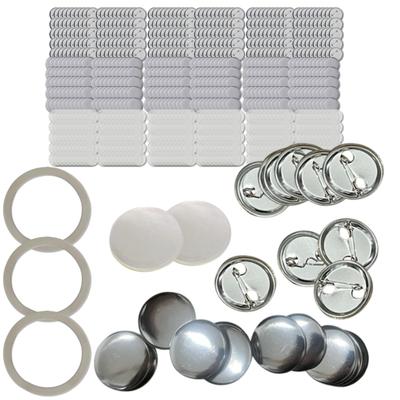 Значки Chandini 300 шт. из пленки и жести, глянцевые, с булавкой, набор для изготовления значков своими руками, детали для машин по изготовлению значков, 58 мм, шайбы, корпус, поверхность,