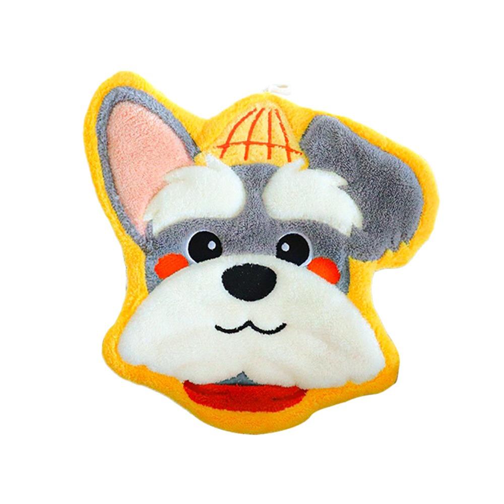 Thickening Hand Towel Dog Shaped Kid Towel Kawaii Kitchen Handkerchief  Bathroom
