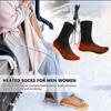 Cotton Electric Warm Socks Fast Heating Electric Heated Socks Feet Warmer  Outdoor Sports