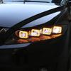 Bugatti-Style LED Daytime Running Lights & Turn Signals for Mazda 6
