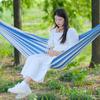 Heavy Duty Hammock Outdoor Indoor Use Single Double Person Anti-Tip Thick Canvas Cotton Sleep Swing Chair