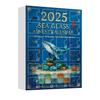 Christmas Countdown Calendar With Marine Animal Acrylic Ornaments For Holiday Decor
