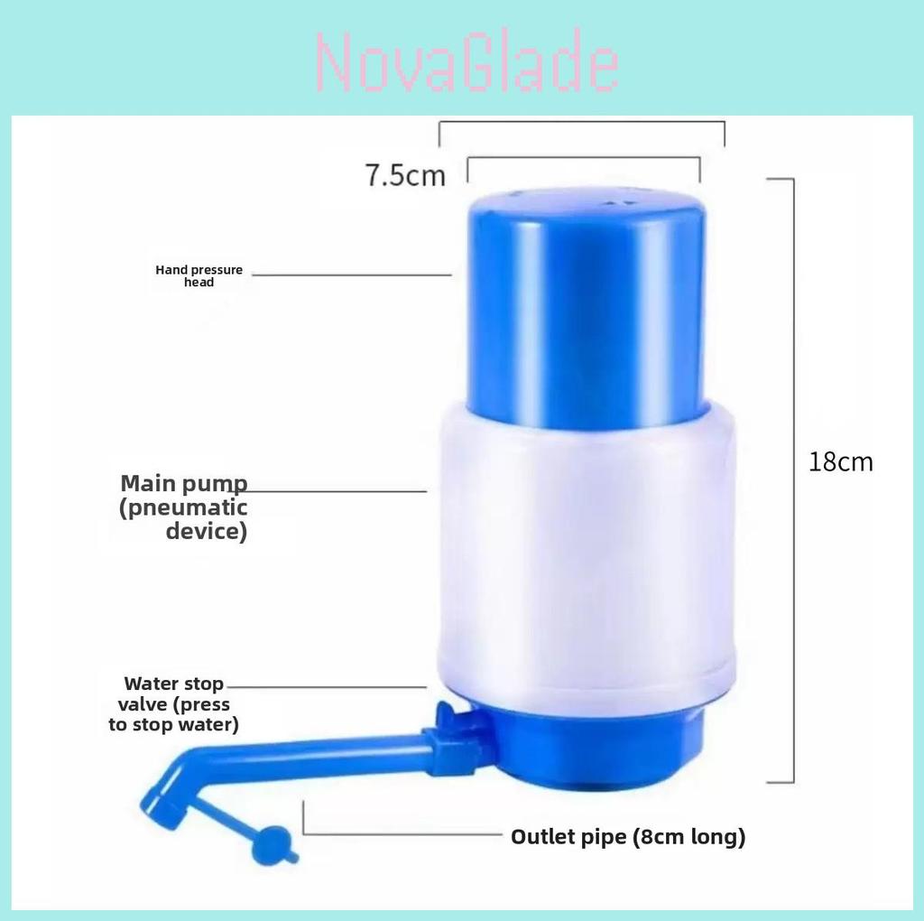 Upgraded Handheld Water Dispenser With Non Electric Operation For Family Hydration
