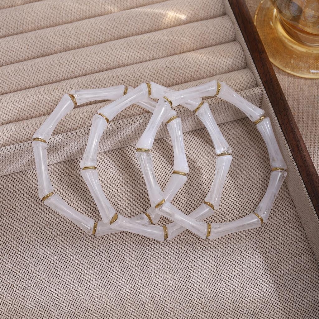 Gaosheng Handicraft Нейтральный Ветер Набор из Трех Предметов Бамбуковый Нишевый Дизайн Простой Античный Набор Браслетов