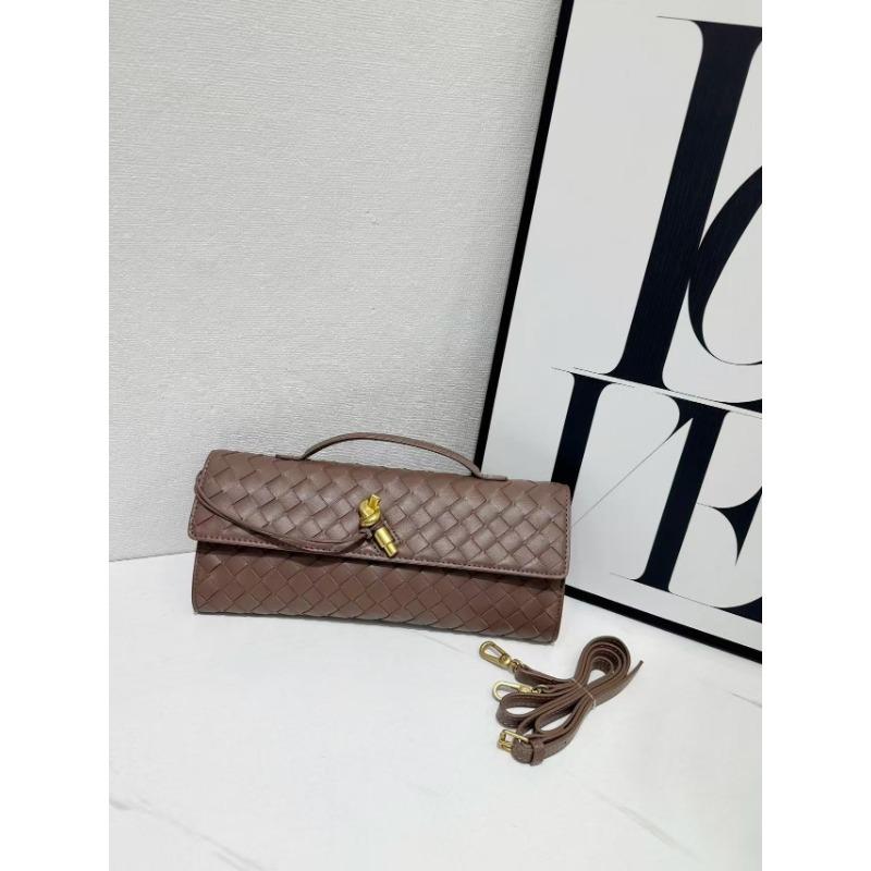 Hand-woven Bag, Hardware Lock, Dinner Bag, High-end Shoulder Bag, Women's Underarm Clutch Bag
