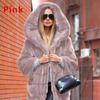 Faux Fur Coat Hooded Cotton Coat Thickened and Lengthened Wool Coat Women's Coat Windbreaker