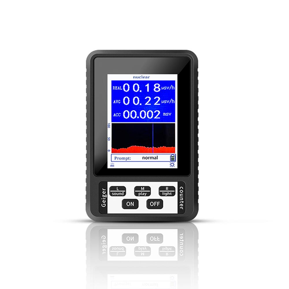 Портативный детектор ядерного излучения, портативный персональный счетчик Гейгера, инструмент для обнаружения рентгеновских лучей в реальном времени, среднее значение