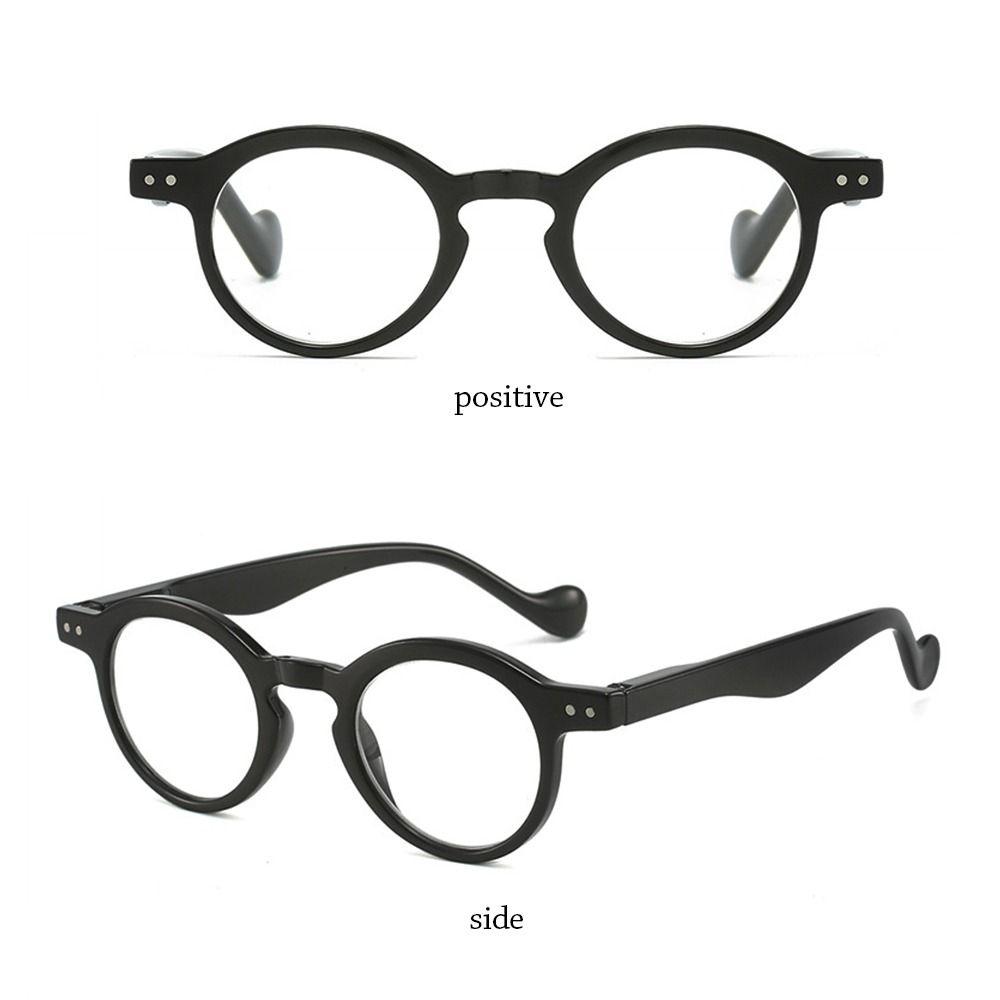 Eye Protection Round Eyeglasses PC Hyperopia Glasses Comfortable Reading Glasses Men Women