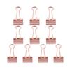 10pcs High Quality Cat Heart Cactus Stationery Book Paper Clip Office Supplies Metal Binder Clips