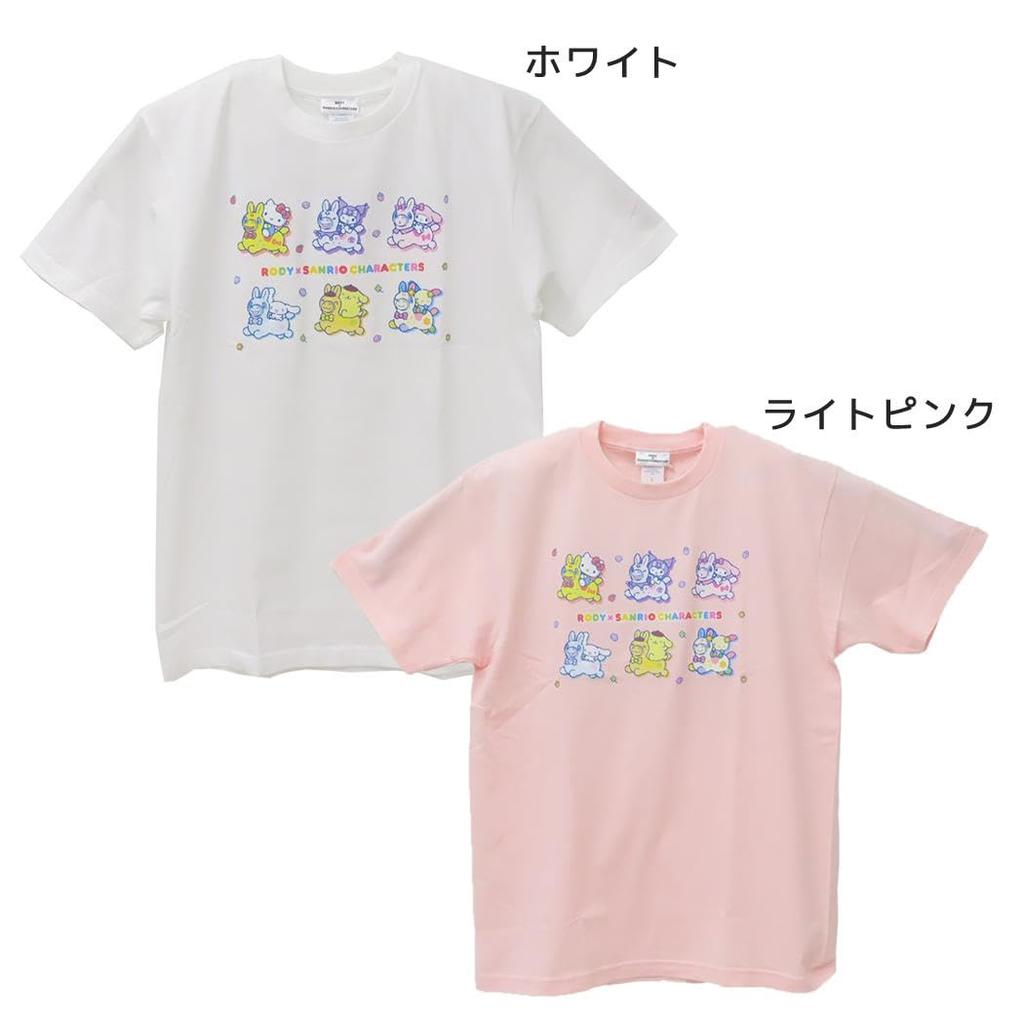 Футболка RODY x Sanrio Characters для верховой езды, размер L, розовая,