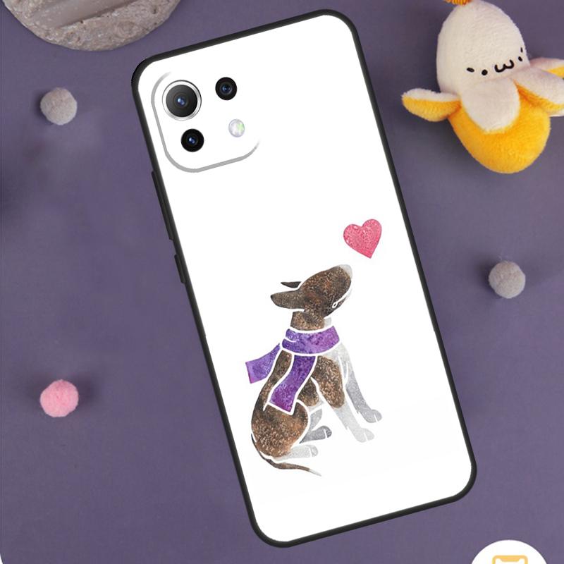 Чехол для собаки Английский Бультерьер для Xiaomi 15 14 Ultra 13T 14T 15T 17 Pro Max POCO F8 Ultra X5 X6 X7 F5 F6 F7 Pro