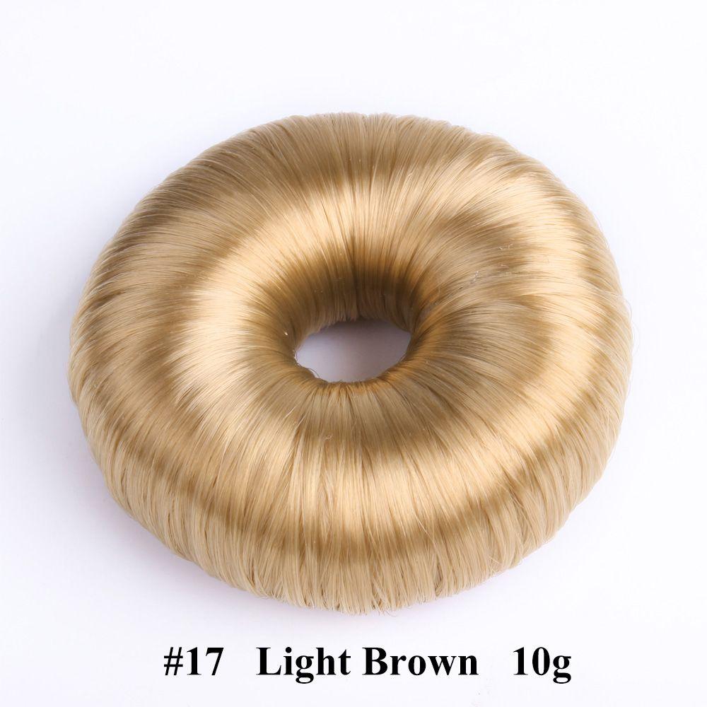 Hair Wig Hair Accessories Hair Clip Brown Hair Donut Shaper Bun Maker Hair Ring Hair Styling Tools