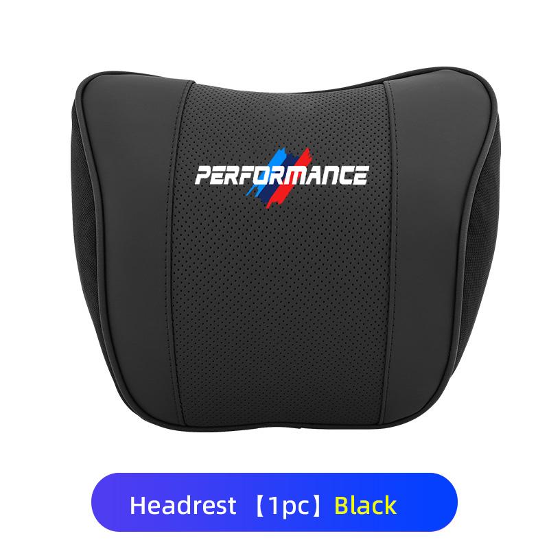 LXEQ4 New 2025 Car Lumbar Support Headrest Waist Neck Pillow Auto Seatrest Cushion For BMW M Power Sport M1 M3 M4 M5 M6 E90 E39 F30 F1