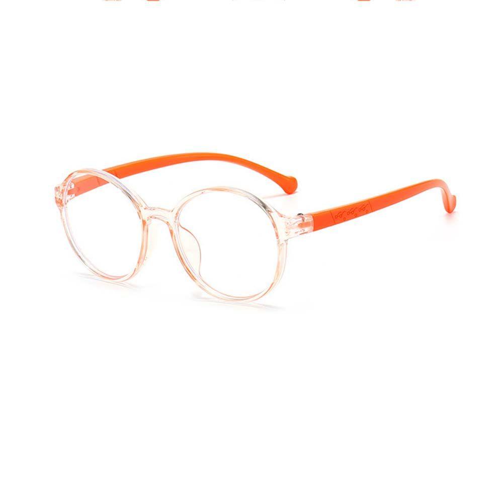 Круглая ультра легкая оправа, антисиние очки, детские очки, защита глаз, детские очки