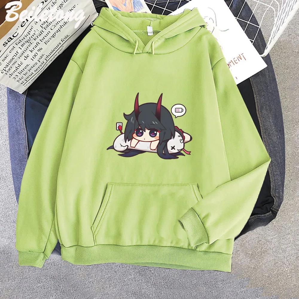 Honkai Impact 3rd Hoodies Kawaii Cartoon Sweatshirts for Women Men Winter Soft warm Long Sleeves Cute Y2k Clothes Pullovers