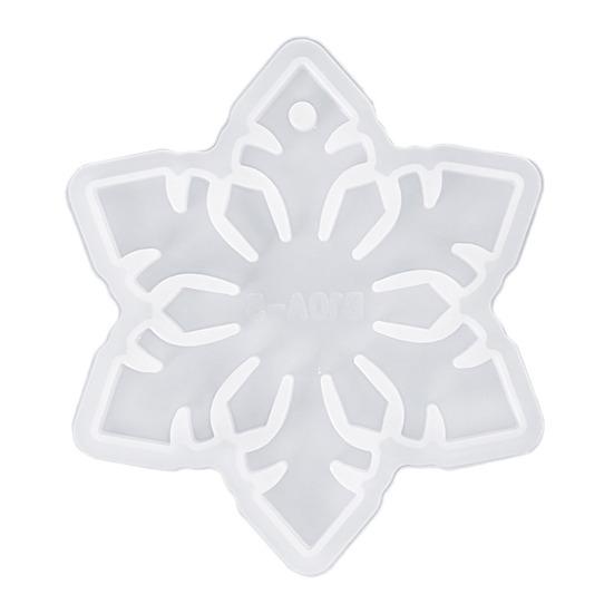 Рождественские силиконовые формы для смолы для изготовления украшений в виде оленя, Санты, снеговика, сделай сам