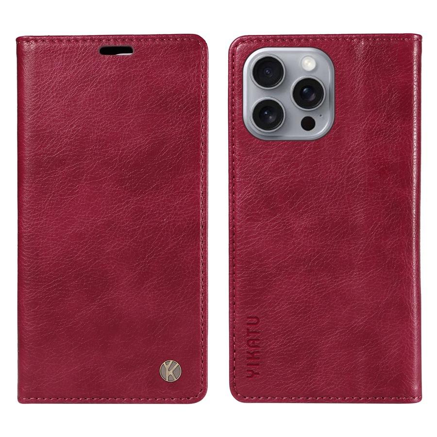 Premium Leather Strong Magnetic Phone Case for Redmi Note 14 13 12 11 10 9 Pro Redmi 14C 13 13C Redmi 12 10 Kickstand Wallet Case with Card Slots