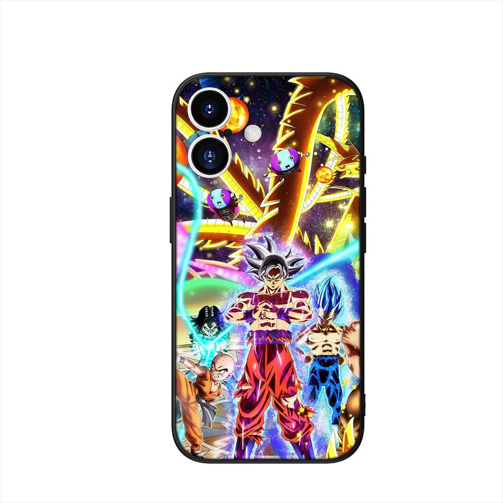 Phone Cover for Apple iPhone 16 15 14 Plus 13 12 Mini 17 Pro Max + 16E Air 16+ ProMax Case Son Gohan Dragon Gokus Ball Z Casing