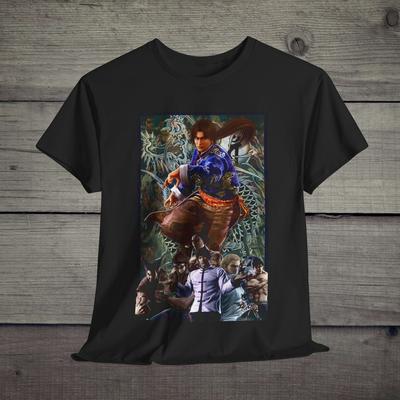 Культовая игровая футболка бойца, Унисекс футболка для видеоигр, Футболка для геймера-файтера