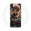 Чехол Maniacase для Samsung Galaxy A02, убийца демонов Танджиро, аниме, манга