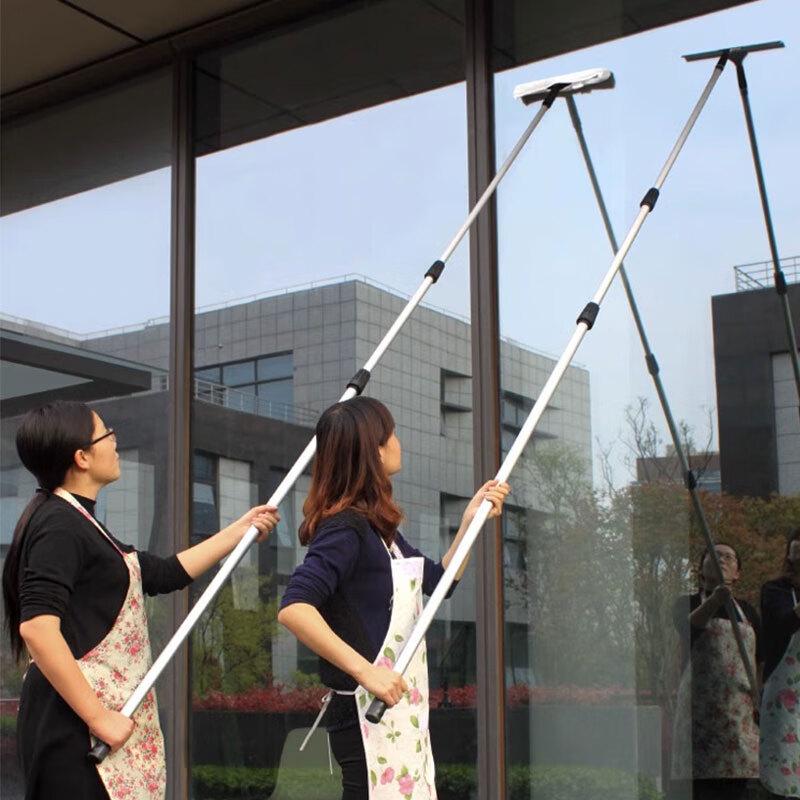 Telescopic Stainless Steel Window Squeegee