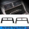Автомобильная накладка с центральным управлением, вентиляционное отверстие, декоративная крышка для BYD Tang EV/DM 2022 2023, аксессуары для стайлинга автомобилей из АБС-пластика