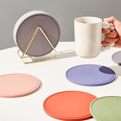 Подставка-держатель для подставок, стойка, подставка для посуды, треугольная, для напитков, для кухни, круглые держатели, черная, металлическая, для хранения, дисплей, тарелка, железо