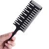 1X Tail Bone Shape Hair Styling Comb Barber Salon Style Haircut Comb Dyeing Tool