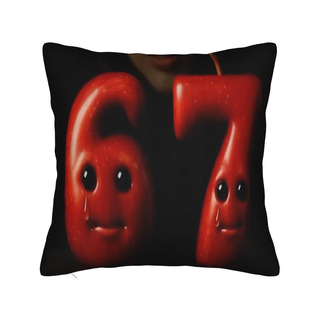 67 Шесть Семь Итальянский Маразм Мем Наволочки Смешная Наволочка Для Дивана Кушетки Кровати Гостиной Удобная Наволочка