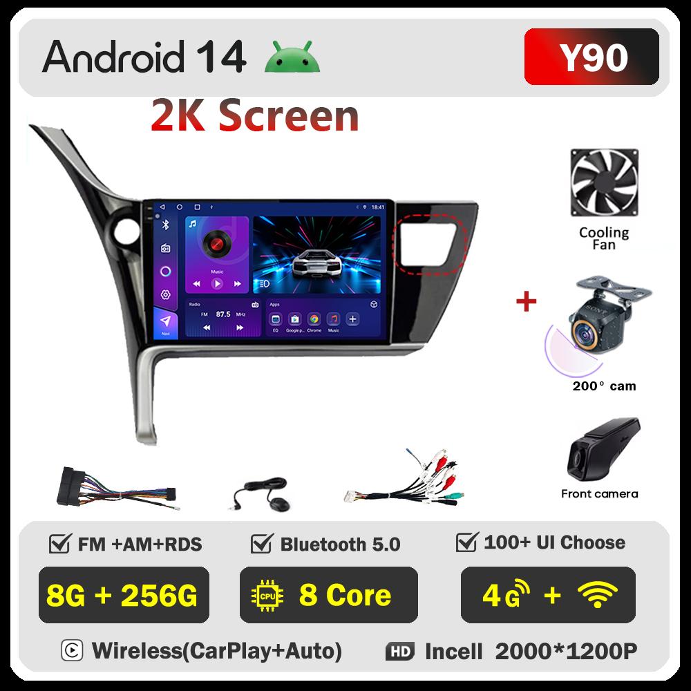 Для Toyota Corolla 11 Auris E180 2017 2018 2019 Carplay Auto Экран Беспроводной Android Auto Автомобильные Интеллектуальные Системы Автомобильный DSP