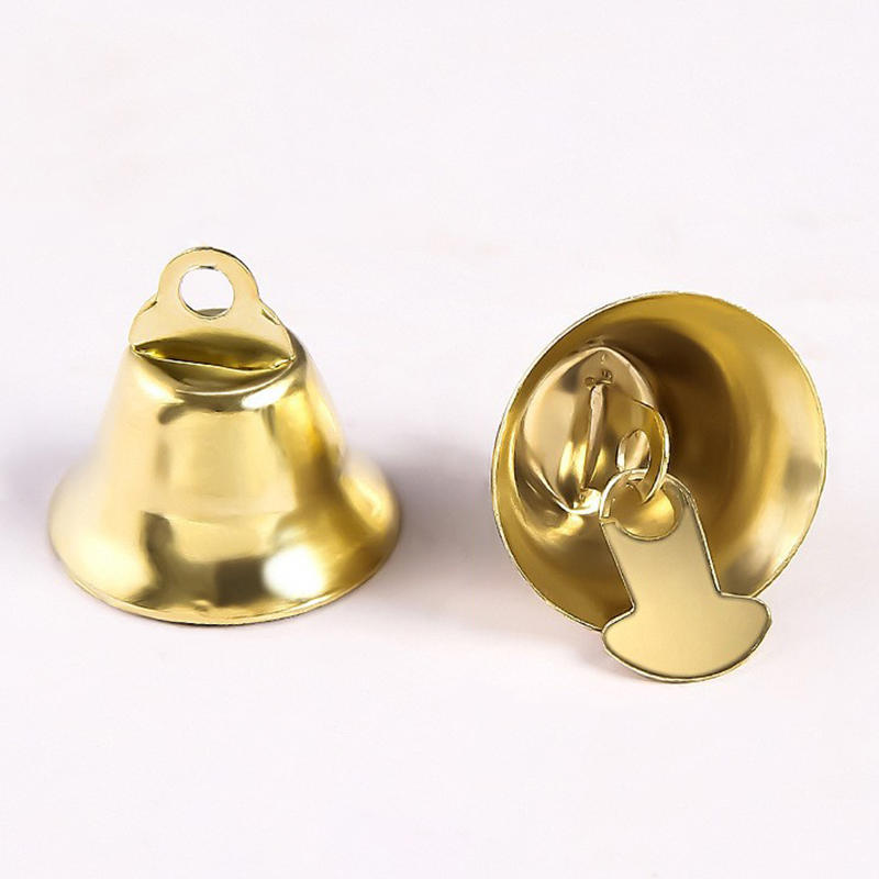 10pcs Mini Trumpet Jingle Bells Ornaments Small Size for DIY Handmade Crafts Pet Hanging Decor Suitable for Party Wedding Christmas Occasions