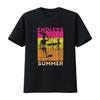 Футболка Endless Summer винтажная выстиранная повседневная удобная дизайнерская одежда слегка тянущаяся универсальная homme