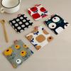 Fabric Printed Heat-Insulating Coaster Set