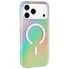 Чехол MagSafe - IPhone17 Pro - Полупрозрачный - Радужный