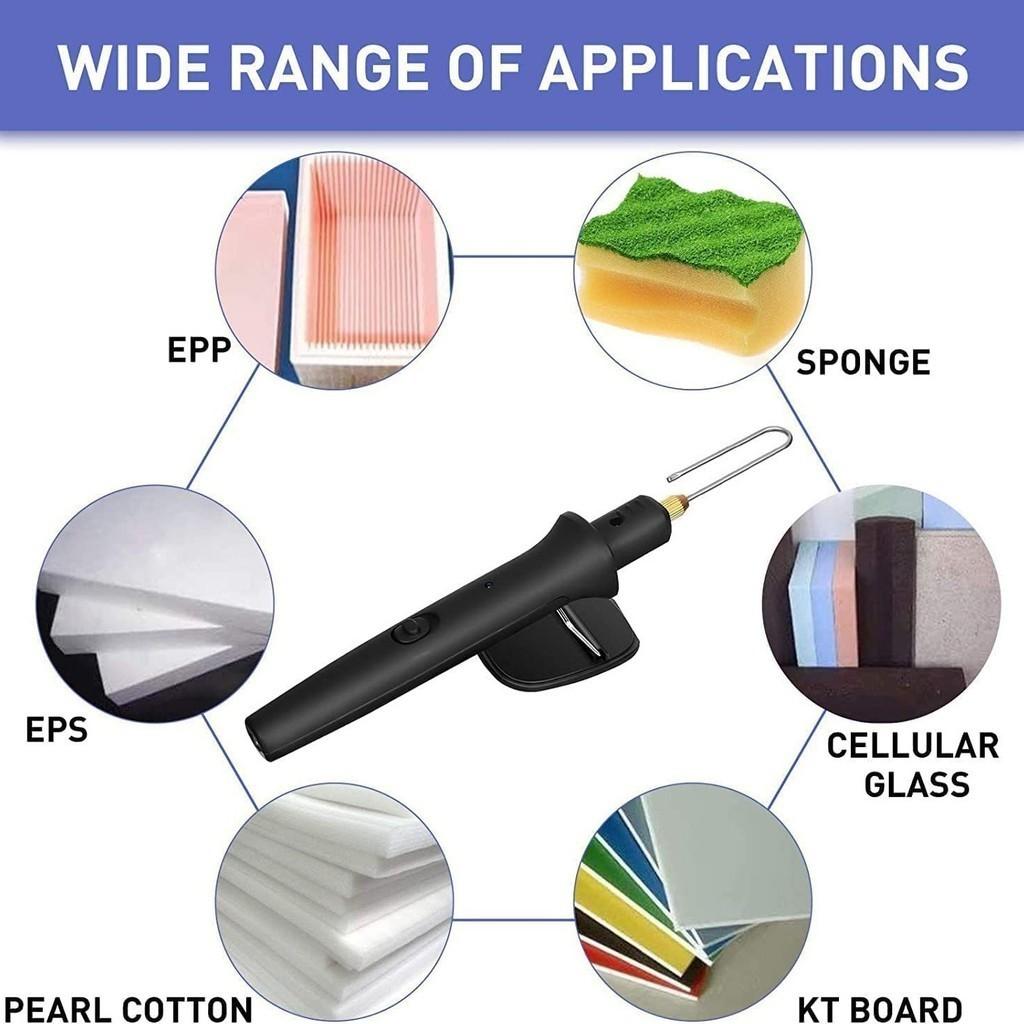 18 Вт 4 в 1 18 Вт Электрическая машина для резки пенопласта Портативный нож для резки горячей проволокой Инструмент для рукоделия Ручка для резки пенопласта