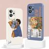 Чехол для телефона Liquid Rope Flowers Boy Love Girl для OPPO Realme Q3S Q5i 50A 50i C21Y C11 GT Neo3 Neo2 9 9i 8 8i 7 Pro Plus