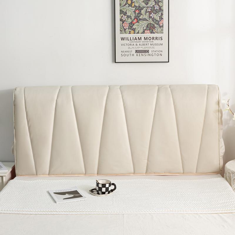 Luxury Technical Cloth Fabric Headboard Cover All-inclusive Thicken Quilting Bed Head Cover Bedside Dust Protector Cover
