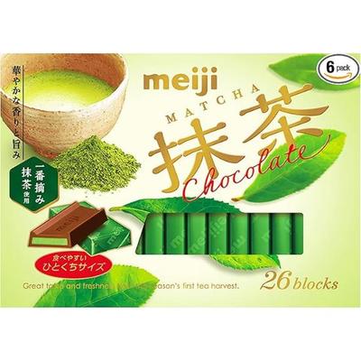 MEIJI Шоколад: Коробка шоколада матча$26$ Штук в коробке $\times 6$ коробок